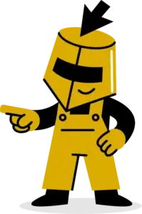 Sparx, the Clicksmith mascot, pointing at the plugin details